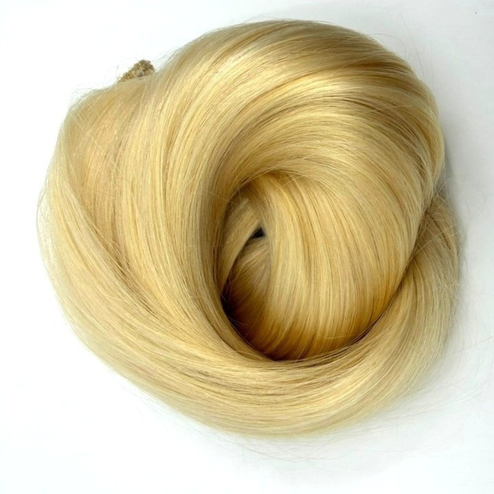 BELLAMI Classic Lace Clip-In Extensions 24" 9 Wefts Bleach Blonde #613 220g NWOT